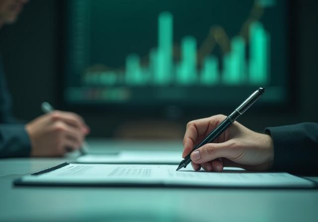 Business strategy meeting